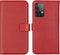 Selencia Galaxy A52(s) - Echt Lederen Bookcase - 3 Pashouders - Rood