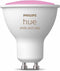 Philips Hue White and Color Ambiance GU10 - Slimme LED Lamp - 16 miljoen kleuren en 50.000 wittinten (1-pack)
