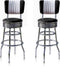 Bel Air Retro Barkruk BS-29CB Zwart 1+1 Bundel
