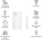 AduroSmart ERIA® draadloze contactsensor - deursensor / raamsensor - Magneet sensor Zigbee