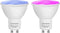 AduroSmart ERIA® GU10 spot Tunable colour V2- 2-pack - 2200K~6500K - warm tot koud licht + RGB - Zigbee Smart Lamp- werkt met o.a. Adurosmart en Google Home