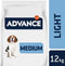 Advance - Medium Light 12 kg Hondenvoer