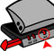 Advanced Metal 2-gaats perforator - 20/25 vel - metallic brons