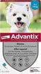 ADVANTIX 6 antiparasitaire pipetten - Voor kleine honden van 4 tot 10 kg