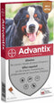 ADVANTIX 6 antiparasitaire pipetten - Voor zeer grote honden van 40 tot 60 kg - 6 x 6 ml