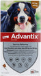 Advantix Spot On 600 Anti Vlooien en Teken Druppels Hond 40 - 60 kg 4 pipetten