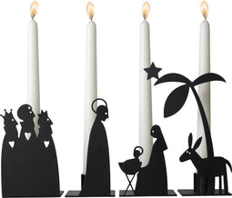 ADVENT KANDELAAR KRIB ( SET 4 ) - PLUTO PRODUKTER