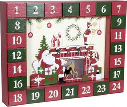 Adventkalender Open Haard met Leds