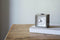 LEFF amsterdam - Block - Alarm - Staal/Wit - Design - Staande Klok