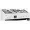 Etna FGV561WIT - Gas/Electro Fornuis - 4 Kookzones 65L Oven - Wit