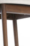Niebla eetkamerstoel - hout bruin+beige