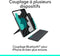 Logitech 920-013383 - Flip Folio - Toetsenbordcase iPad Pro/Air 13-inch - Afneembaar toetsenbord - Grafiet (2024, 2025)