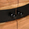 vidaXL - Dressoir - 57x34x75 - cm - massief - acaciahout
