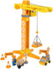 Small Foot - Houten Kraan Bouwplaats met Accessoires, 14dlg.