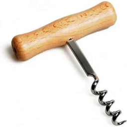 Excellent Houseware Kurkentrekker met Houten Handvat