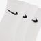 Nike 3 Pair Crew Sock - Sportsokken - Demping - Wit (3-pack)