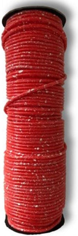 Speel Goed BV SG34146 - Rol springtouw - 100 meter 4 mm dik - Rood/wit
