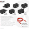 Club 3D CAC-1913 - Reisoplader - 65W USB-A en 2x USB-C - Zwart