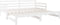 vidaXL - Slaapbank - uitschuifbaar - massief - grenenhout - wit - 2x(90x190) - cm