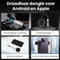 Saaf D200 Plus - Dongle voor Apple CarPlay & Android Auto - Draadloos - 6,5 x 3,5 x 1,2 cm