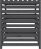 vidaXL - Compostbak - 82,5x82,5x99,5 - cm - massief - grenenhout - grijs