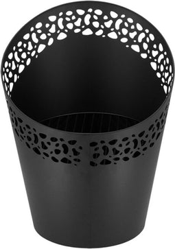 Esschert Design Vuuremmer laser cut zwart stippen