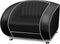 Bel Air Retro Fauteuil SF-01 Zwart