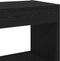 vidaXL - Zwarte - Eiken - Boekenkast - - - 80x30x72 - cm