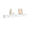 SoBuy FRG43-L-W - Wandplank met 3 lades - Zwevend wandrek - Wit 90x15x10cm