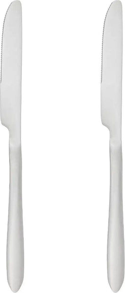 Secret de Gourmet bestek Messen Nevis - 2x stuks - RVS - 23 cm