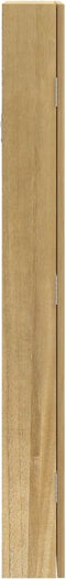 vidaXL - Sieradenkast - met - spiegel - wandgemonteerd - 37,5x10x90 - cm