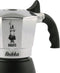 Bialetti Brikka (r)Evolution - Percolator - 2 kops - Siliconen membraan - Zwart/ Aluminium