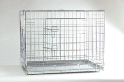 Beeztees - Hondenbench - 2 Deurs - Verzinkt - 62x44x49 cm