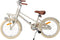 AMIGO Urban Meisjesfiets 18 Inch - Kinderfiets 27 cm - Lichtgewicht Aluminium - Met Terugtraprem en V-Brake - Zandkleurig