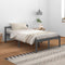 vidaXL - Seniorenbed - massief - grenenhout - grijs - 120x200 - cm