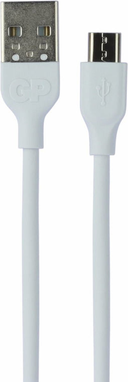 GP CB14 - USB 2.0 naar Micro-USB Datakabel - 100 cm - Wit