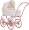 Little Dutch Poppenwagen - Poppenwagen - Met bloemen- en vlinderprint - Roze