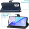 iMoshion Hoesje Geschikt voor OnePlus 9 Hoesje Met Pasjeshouder - iMoshion Luxe Bookcase - Donkerblauw
