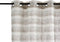 Giftdecor Gordijn Stripes 140 X 260 Cm Polykatoen Donkergrijs