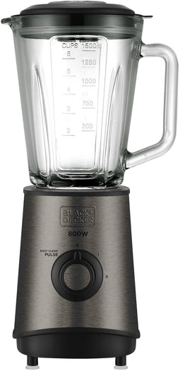 Black+Decker BXJB800E - Blender - 800W 1,5L 4 messen - Grijs