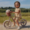 Lionelo Alex Plus - Loopfiets - 12” Lekvrije Banden - Verstelbaar Zadel (30-35 cm) & Stuur (52-58 cm) - Antisliphandvatten - Mandje & Bel - Kleur Groen