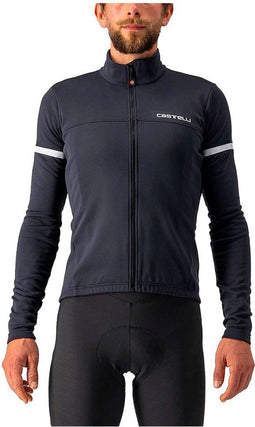 Castelli FONDO 2 Fietsshirt LIGHT BLACK/WHITE REFLEX - Mannen - maat XXL