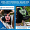 NEXTCOVER® - Universele gel zadelhoes fiets - Waterdicht met regenhoes - Breed
