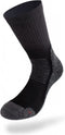 Lenz Wandelsokken Trekking 4.0 Polypropyleen Zwart/grijs Maat 39-41