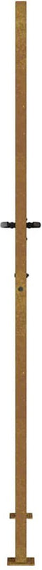 vidaXL - Poort - 105x180 - cm - cortenstaal
