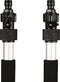 Protecton Wasborstel - Uitschuifbaar 95-160cm - Afsluitbare watertoevoer - Gardena koppeling