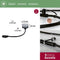 Paulmann Floor Eco - LED-grondinbouwlamp - IP67 3000K 2W - Zilver
