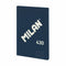 Milan 57243G48B, Monochromatisch, Blauw, A4, 48 vel, 95 g/m², Ruitjespapier