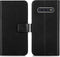 iMoshion Hoesje Geschikt voor Samsung Galaxy S10 Hoesje Met Pasjeshouder - iMoshion Luxe Canvas Bookcase - Zwart