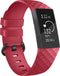 imoshion Siliconen bandje - Geschikt voor Fitbit Charge 4, Charge 3 - Rood - One Size